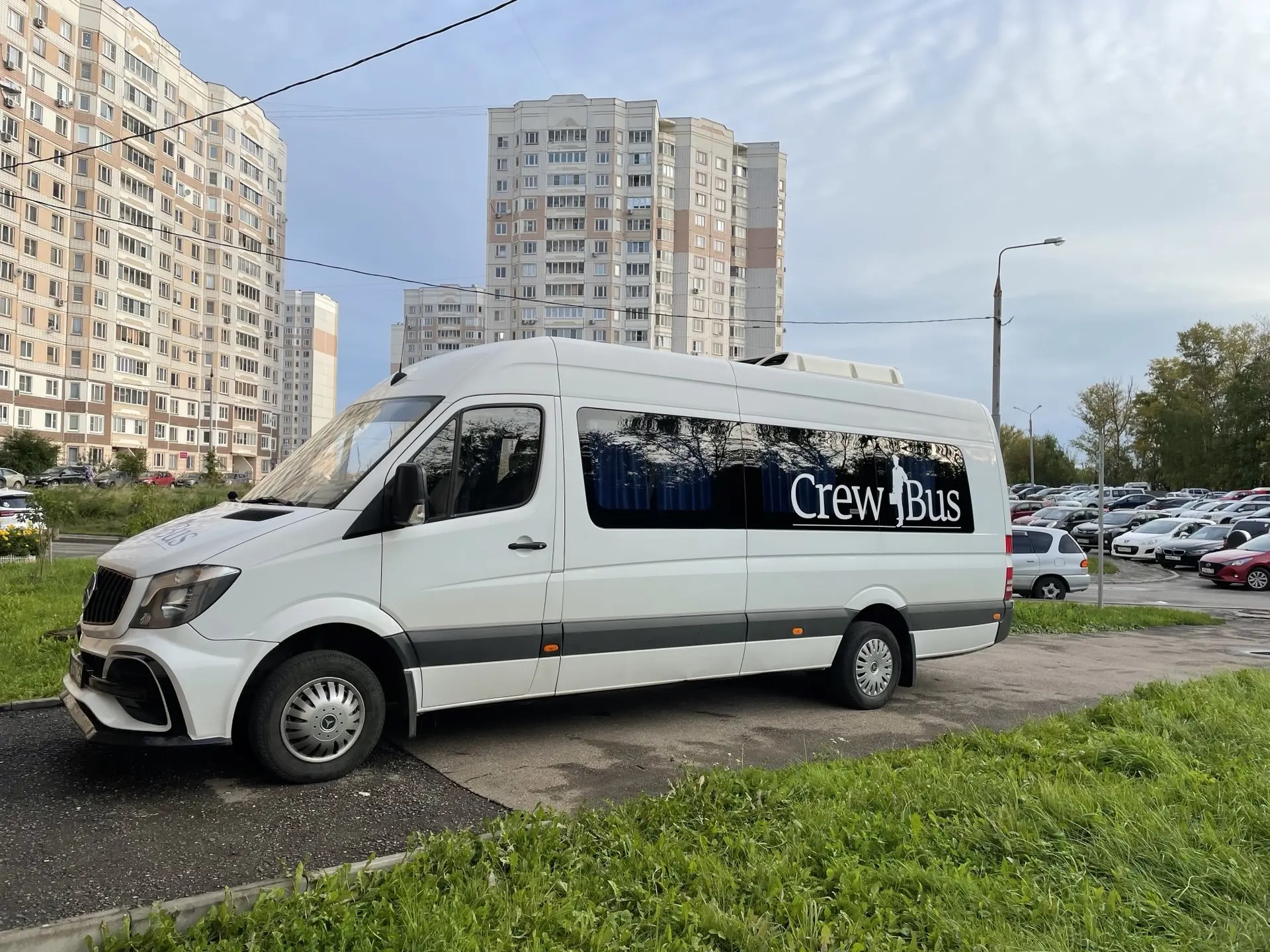 Пример рекламного полотна